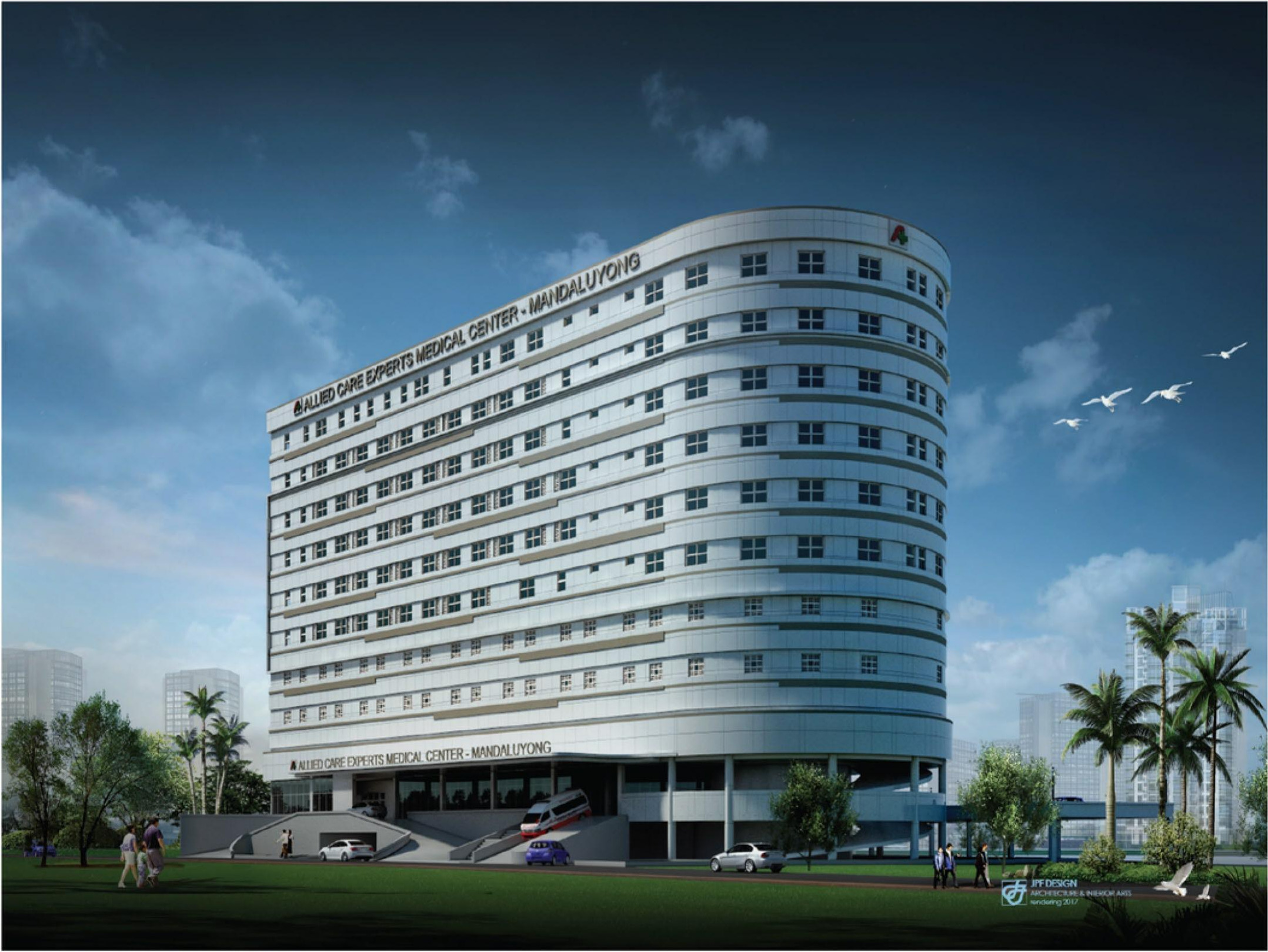 Allied Care Experts Medical Center - Mandaluyong — Architecture