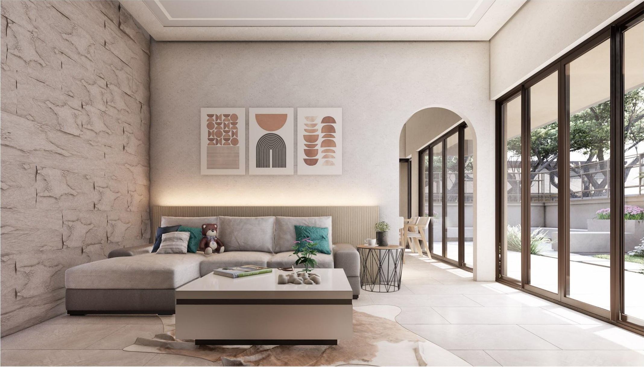 Three-Storey Residential House — Interior Design